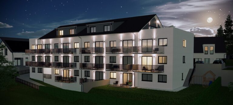 Westseite bei Nacht